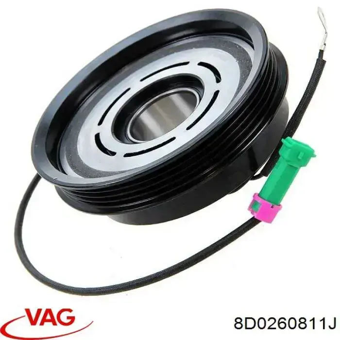 Купити 8D0260811J VAG Шків компресора кондиціонера