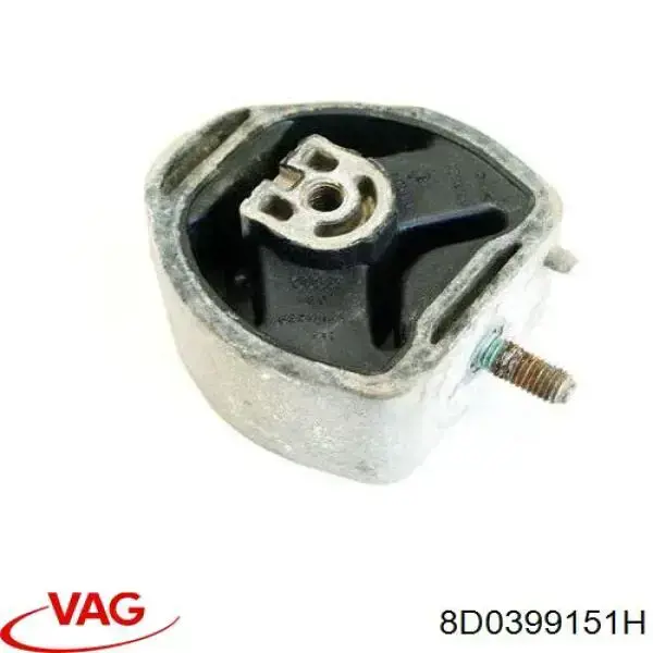 Подушка трансмісії (опора коробки передач), ліва 8D0399151H VAG