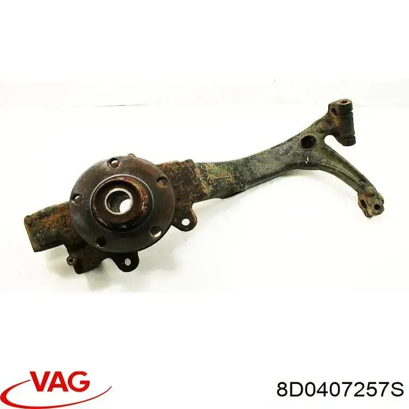 Цапфа поворотна ліва VAG 8D0407257S ціна, від 28.50 USD