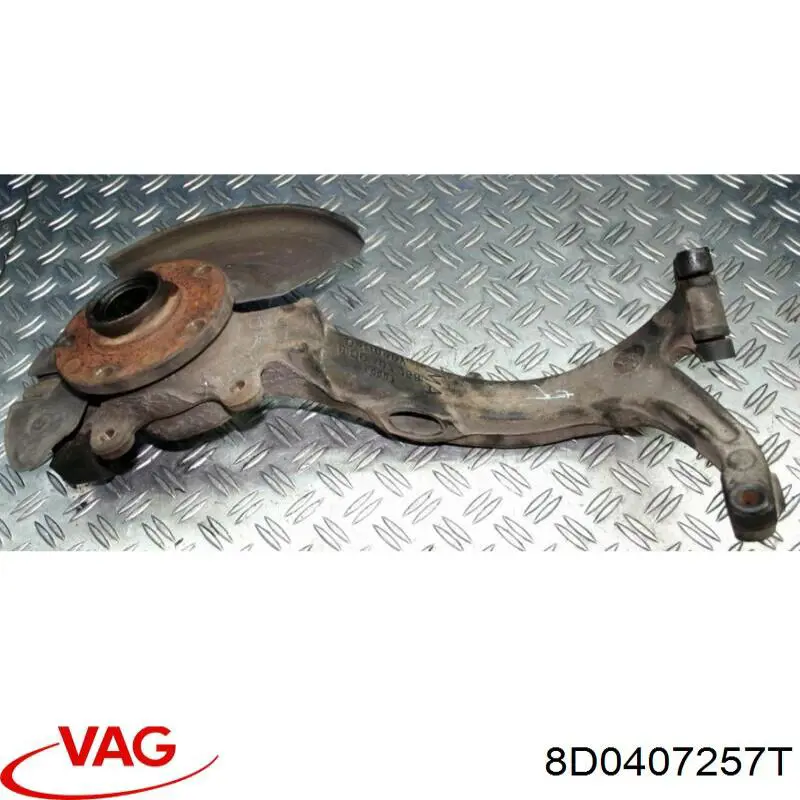Цапфа поворотна ліва VAG 8D0407257T ціна, від 56.69 USD