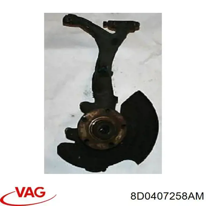 Цапфа - поворотний кулак передній, правий VAG 8D0407258AM ціна, від 37.82 USD