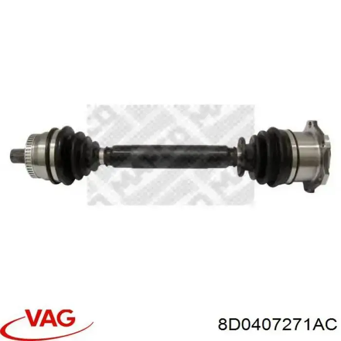 Привід передній лівий VAG 8D0407271AC ціна, від 68.08 USD