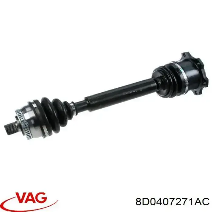 Купити 8D0407271AC VAG Ліва піввісь