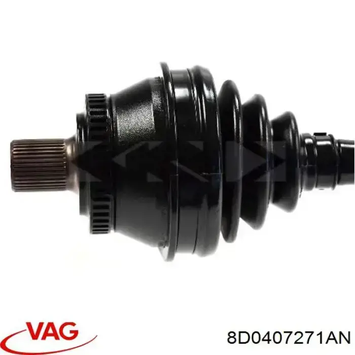 Привід передній лівий VAG 8D0407271AN ціна, від 93.37 USD
