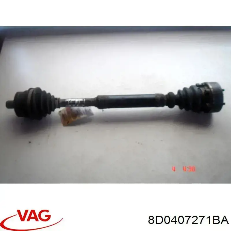 Купити 8D0407271BA VAG Ліва піввісь