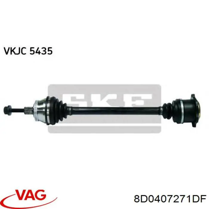 Привід передній лівий VAG 8D0407271DF ціна, від 44.34 USD