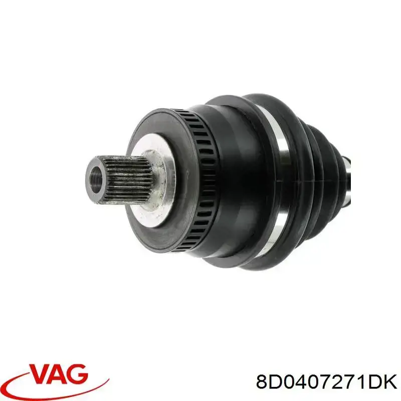 Купити 8D0407271DK VAG Ліва піввісь