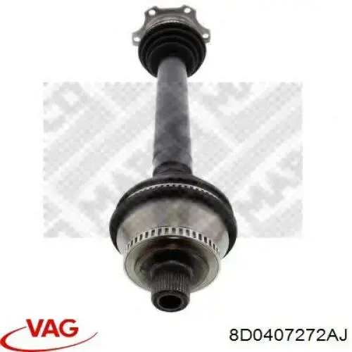 8D0407272AJ VAG Привід передній правий