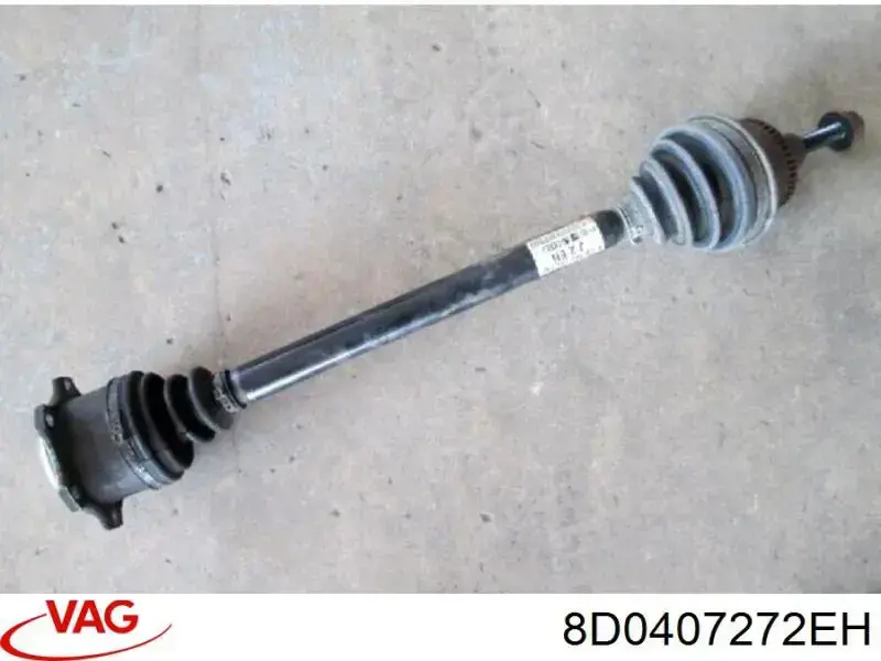Піввісь передня, права VAG 8D0407272EH ціна, від 63.33 USD