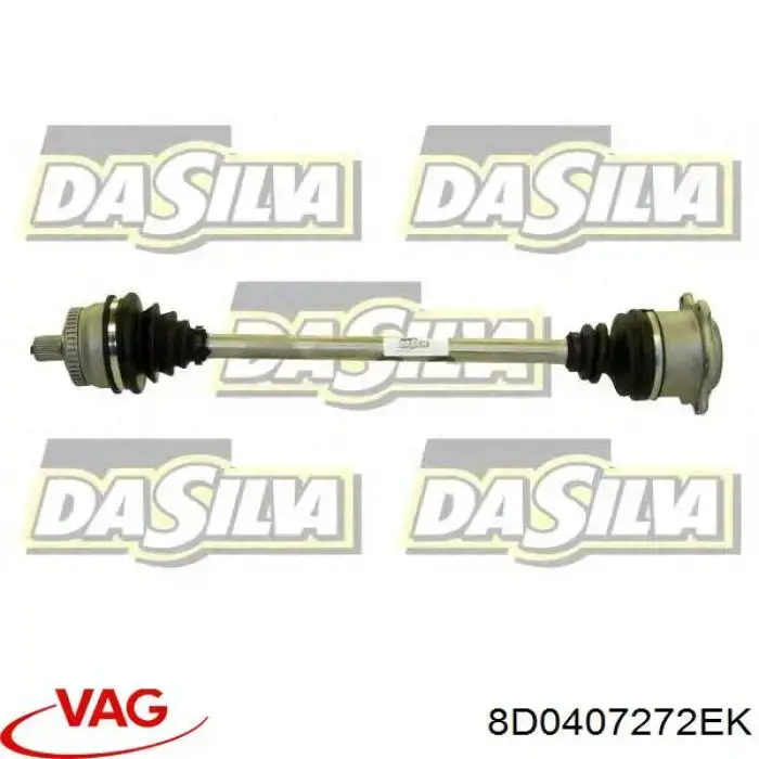 Піввісь передня, права VAG 8D0407272EK ціна, від 98.73 USD