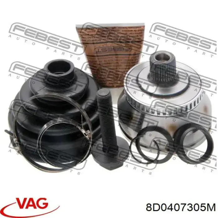 Граната колісна VAG 8D0407305M ціна, від 33.69 USD