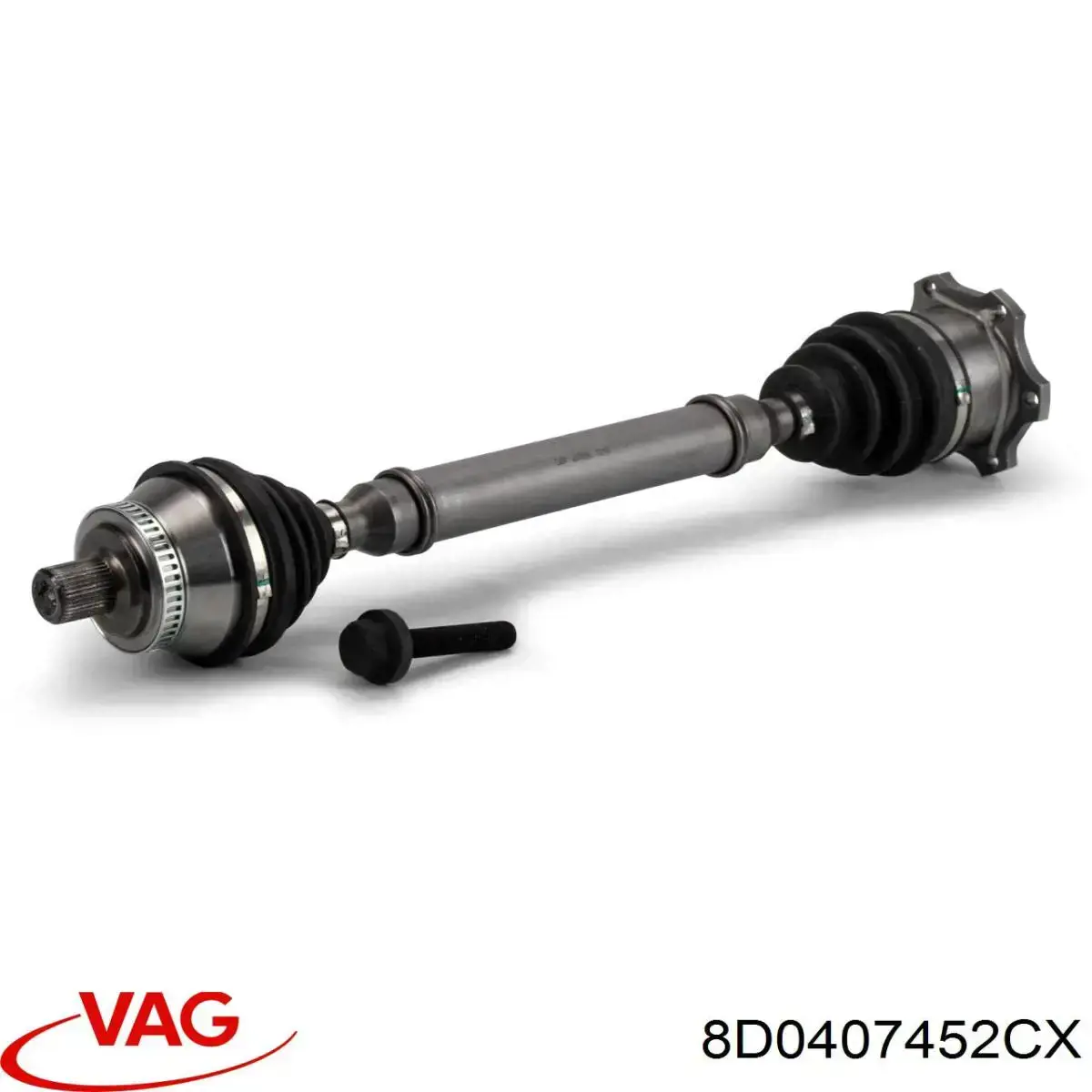 Піввісь передня, права VAG 8D0407452CX ціна, від 39.55 USD