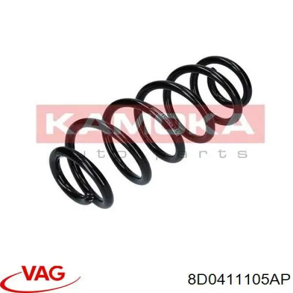 Пружина передня VAG 8D0411105AP ціна, від 23.51 USD