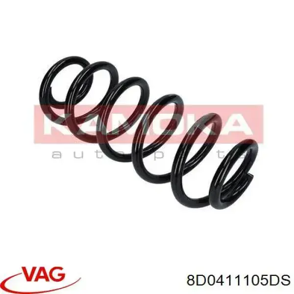 Пружина передня VAG 8D0411105DS ціна, від 43.23 USD