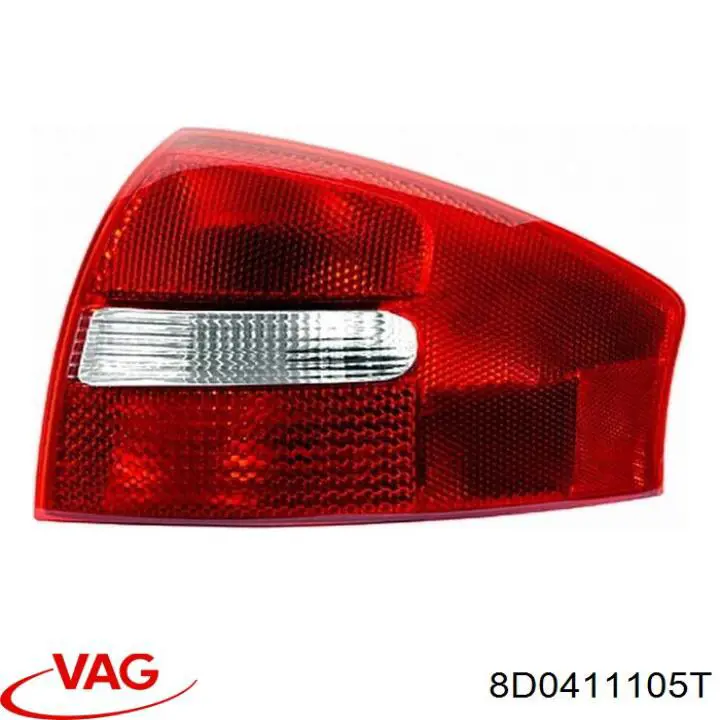 Пружина передньої підвіски VAG 8D0411105T