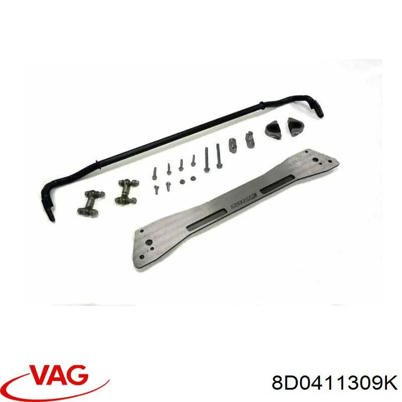 Передній стабілізатор 8D0411309K VAG