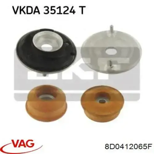 Купити 8D0412065F VAG Опора амортизатора переднього