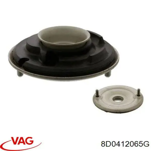 8D0412065G VAG проставка (гумове кільце пружини передньої, верхня)