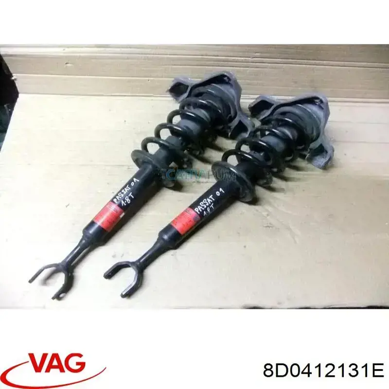 Буфер-відбійник амортизатора переднього 8D0412131E VAG