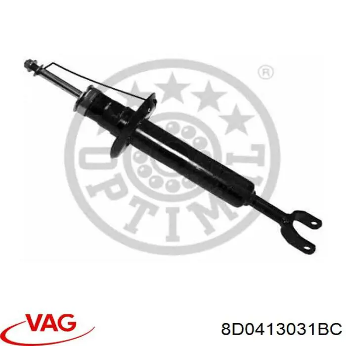8D0413031BC VAG Амортизатори задні