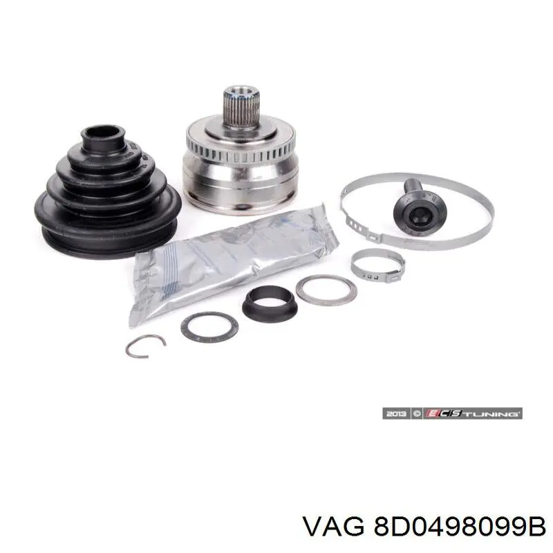 ШРУС зовнішній передній 8D0498099B VAG