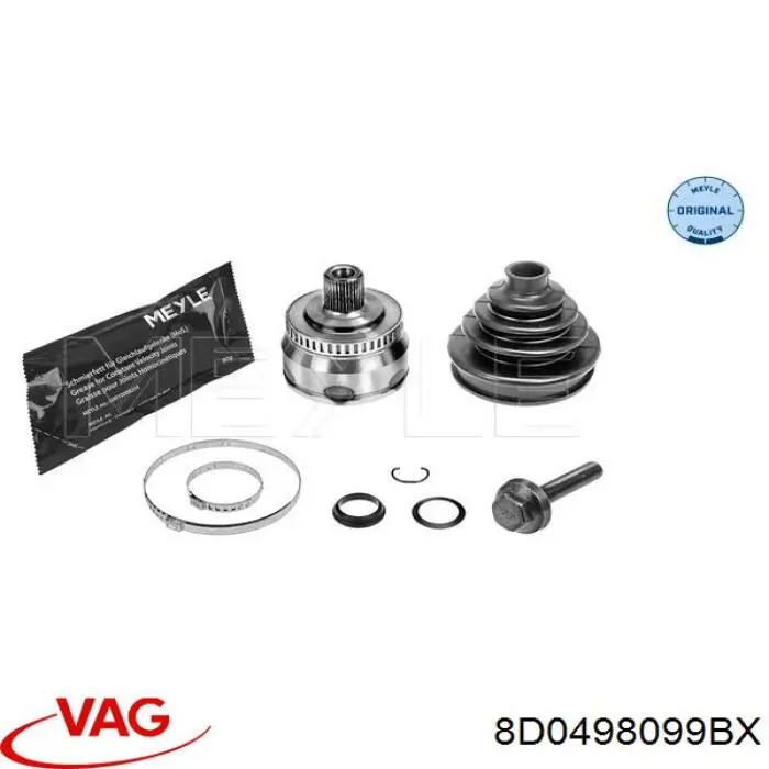 Купити 8D0498099BX VAG Шарнір приводу зовнішній