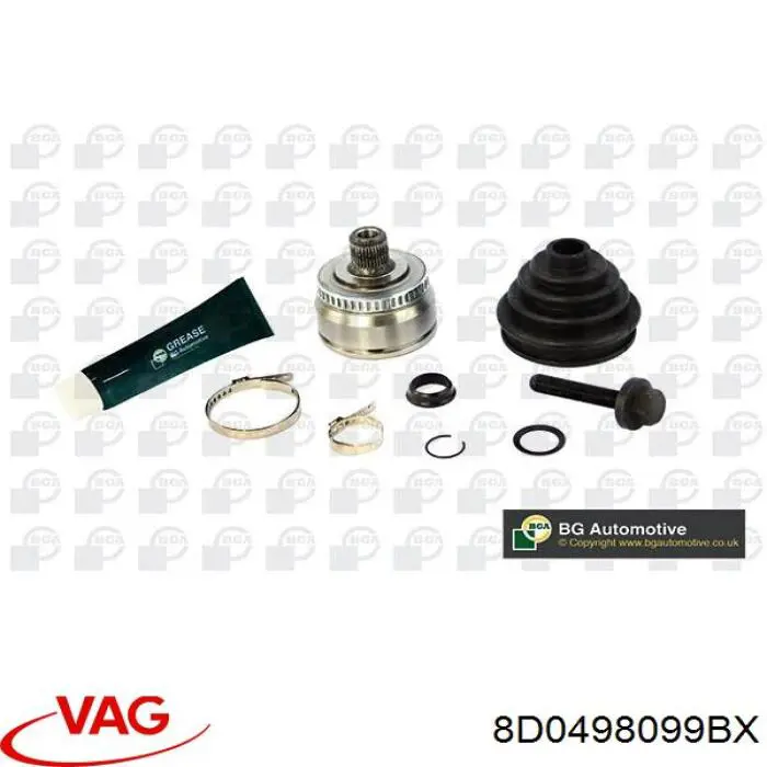 Граната колісна VAG 8D0498099BX ціна, від 23.39 USD