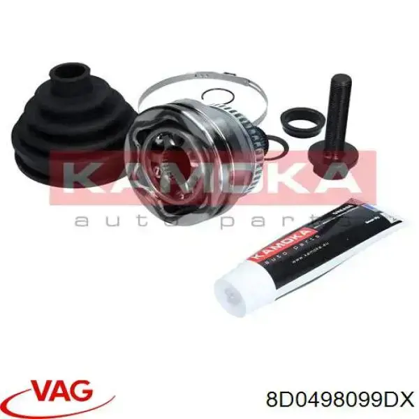 Граната колісна VAG 8D0498099DX ціна, від 36.14 USD