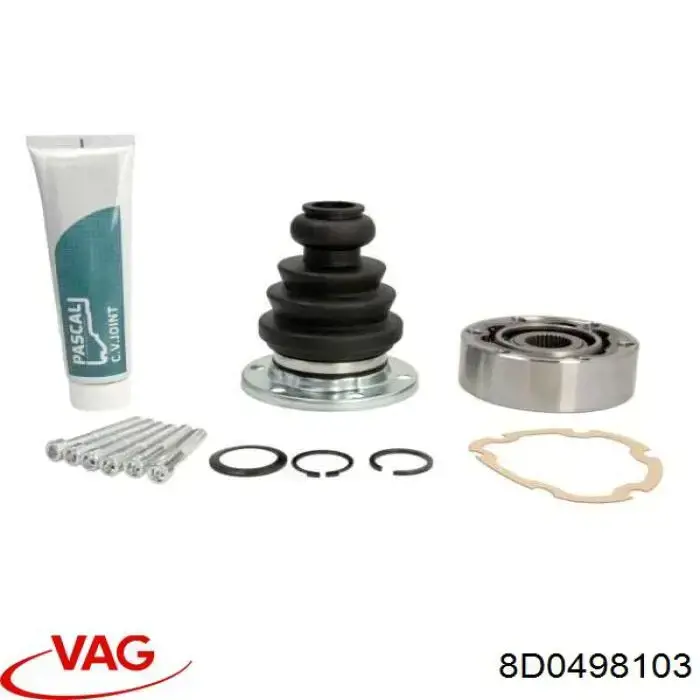 ШРУС внутрішній, передній VAG 8D0498103