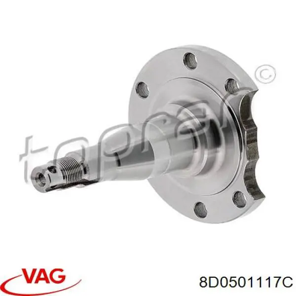 Купити 8D0501117C VAG Цапфа - поворотний кулак задній