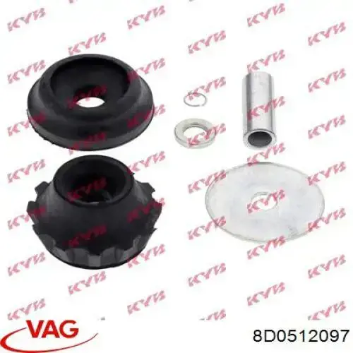 Опора амортизатора заднього VAG 8D0512097 ціна, від 2.84 USD