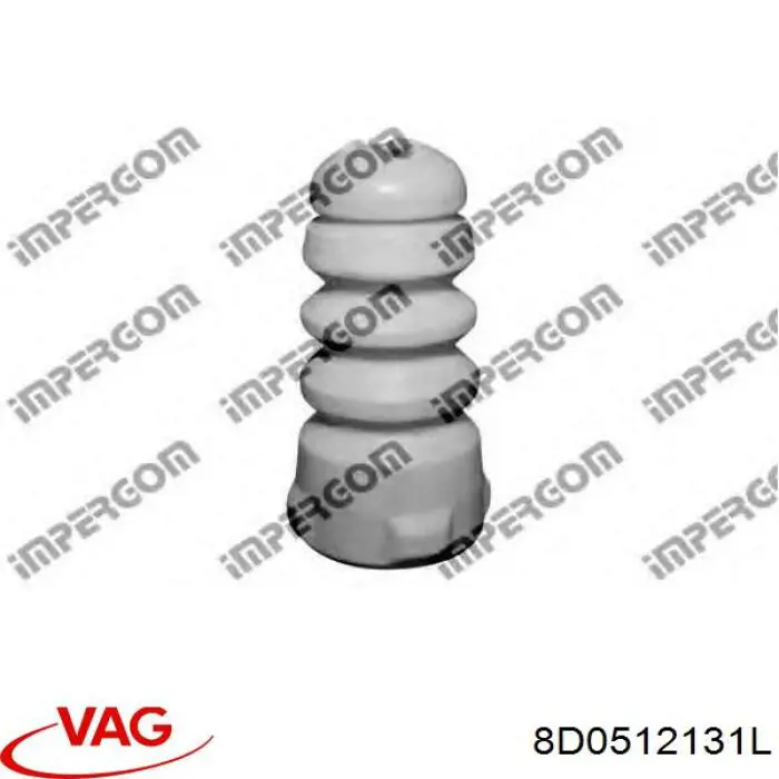 Відбійник на задні амортизатори VAG 8D0512131L ціна, від 7.28 USD