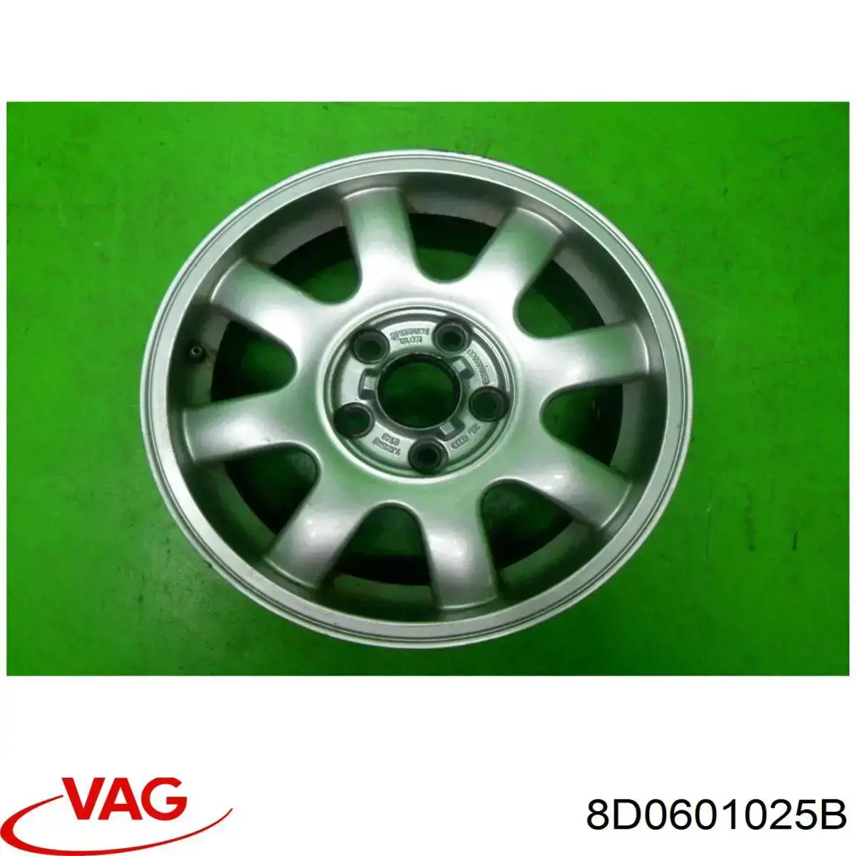 Купити 8D0601025B VAG Диски колісні литі (легкосплавні, титанові)