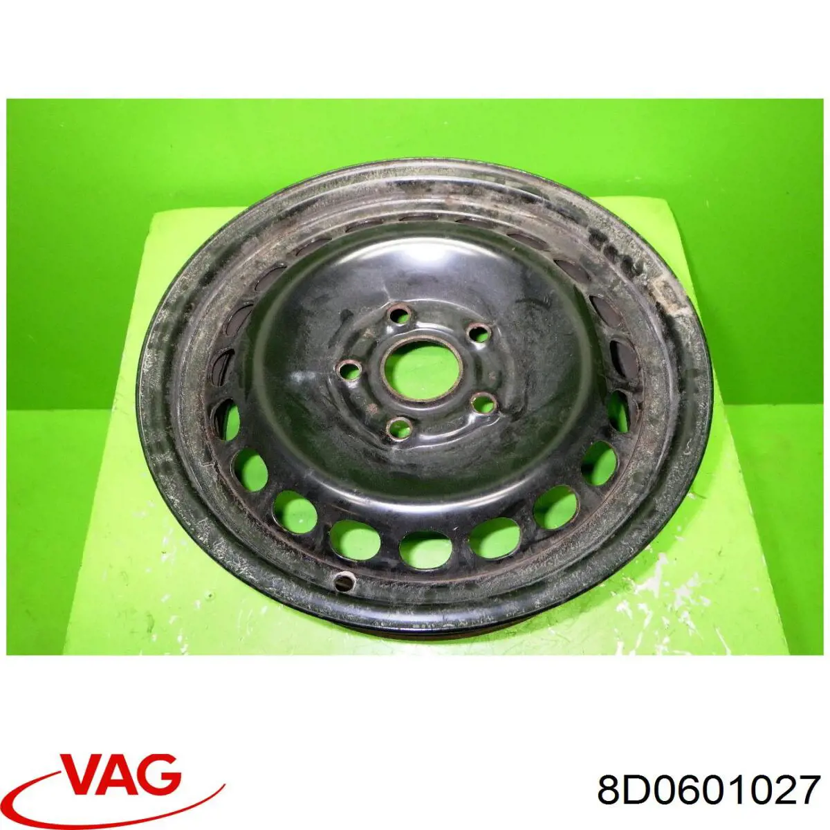 8D0601027 VAG Диски колісні (штамповані)