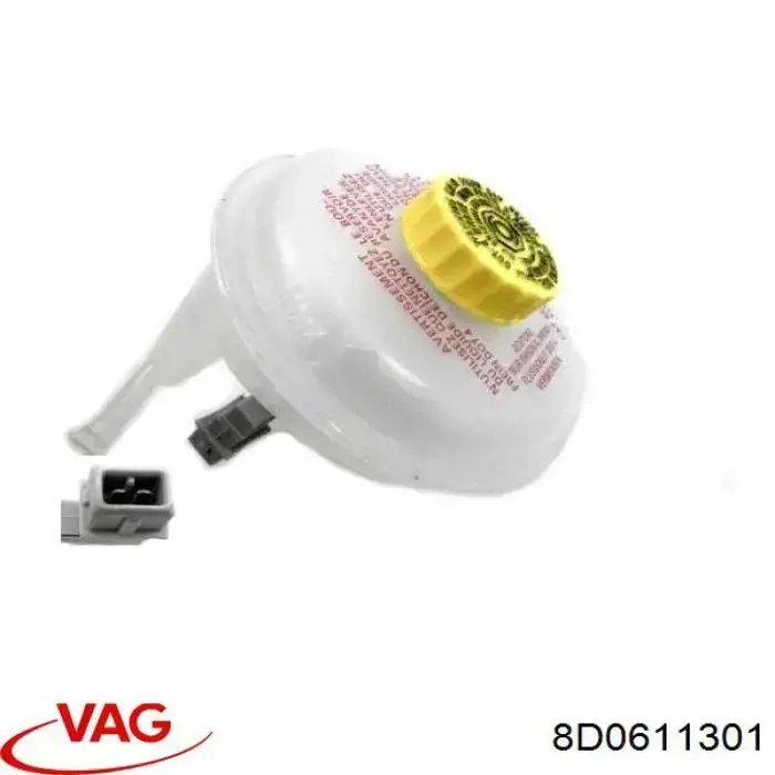 8D0611301 VAG бачок головного гальмівного циліндру (гальмівної рідини)