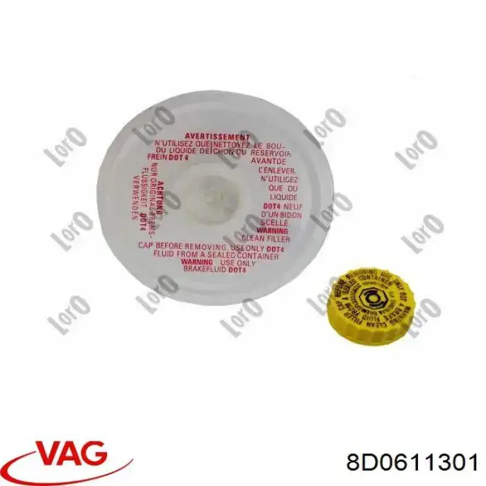 Бачок ГГЦ VAG 8D0611301 ціна, від 20.41 USD
