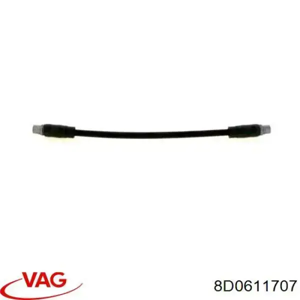 8D0611707 VAG Гнучка гальмівна трубка передня