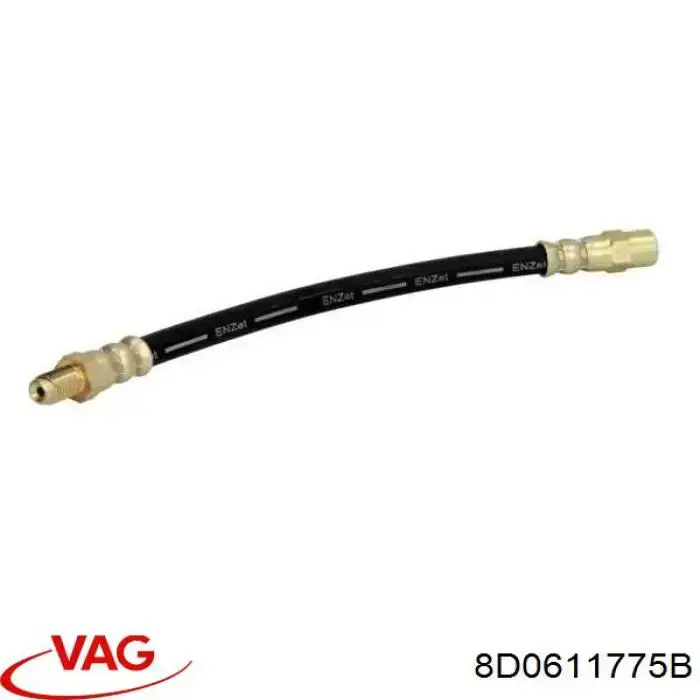 Шланг гальмівний задній 8D0611775B VAG