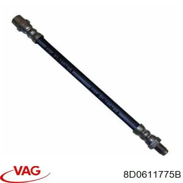 Шланг гальмівний задній VAG 8D0611775B ціна, від 5.17 USD