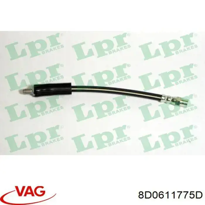 Купити 8D0611775D VAG Шланг гальмівний задній