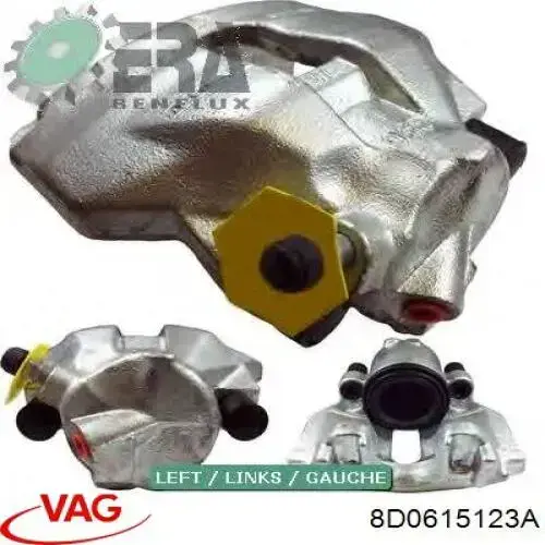 Супорт гальмівний передній лівий VAG 8D0615123A ціна, від 50.00 USD