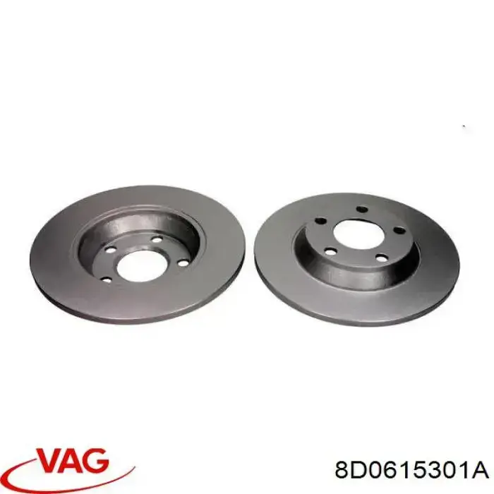 Диск переднього гальма VAG 8D0615301A ціна, від 27.07 USD
