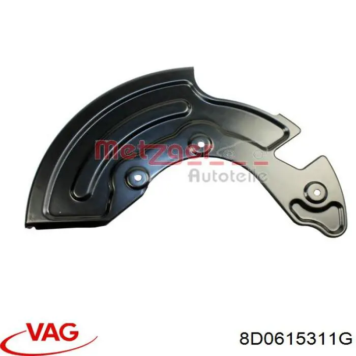8D0615311G VAG Кожух гальмівного диска