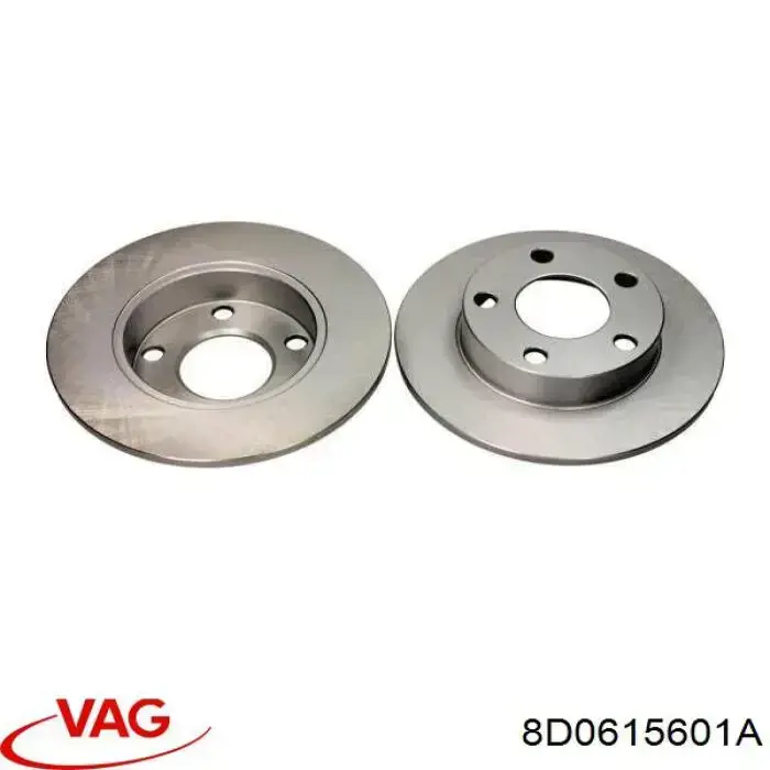 Задні дискові гальма VAG 8D0615601A ціна, від 26.53 USD