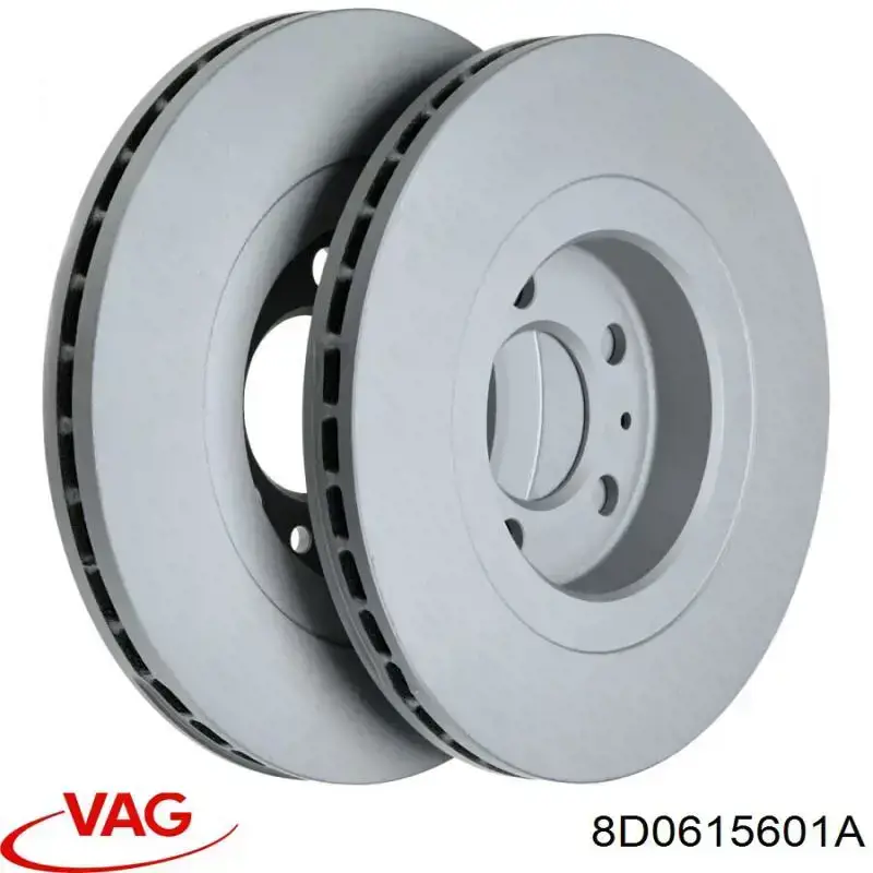 Диск гальмівний задній VAG 8D0615601A