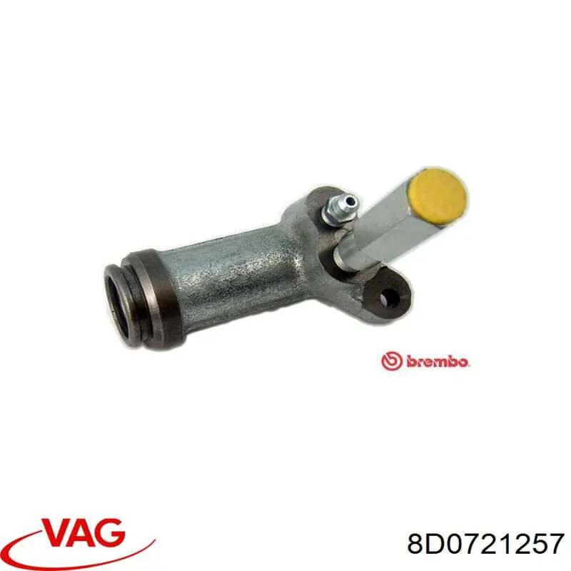 Робочий циліндр зчеплення 8D0721257 VAG