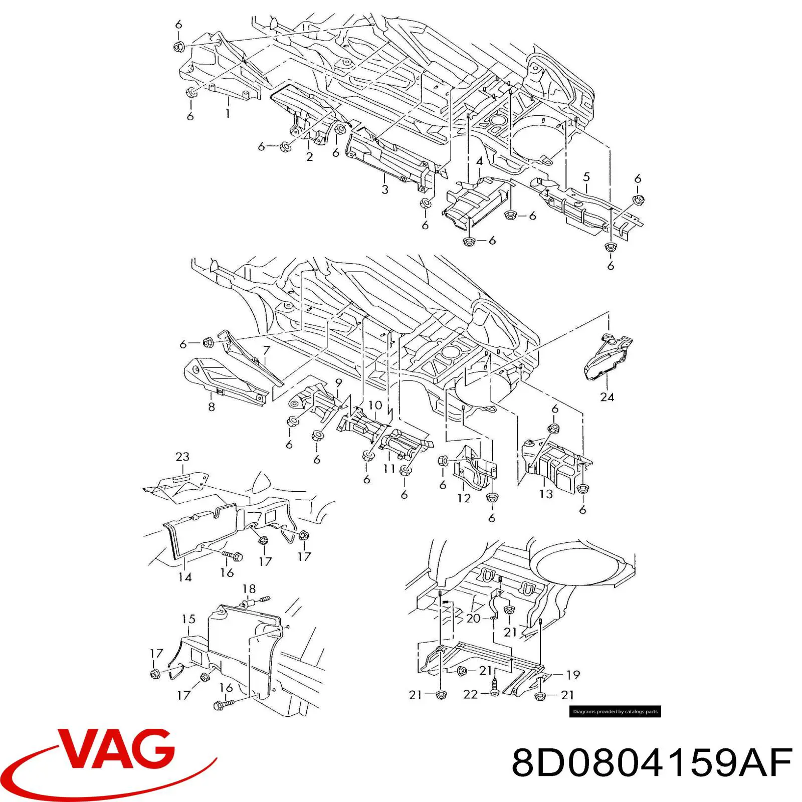 8D0804159AF VAG 