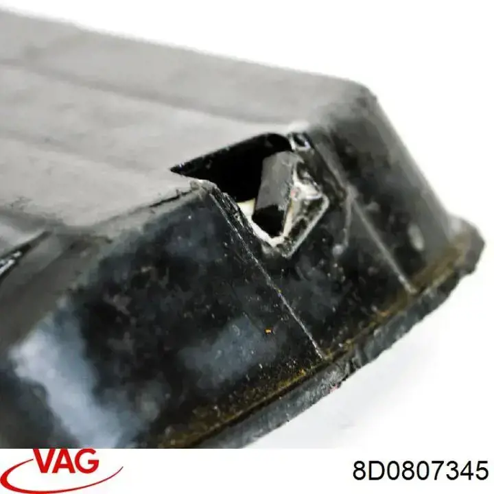 8D0807345 VAG Решітка переднього бампера, ліва
