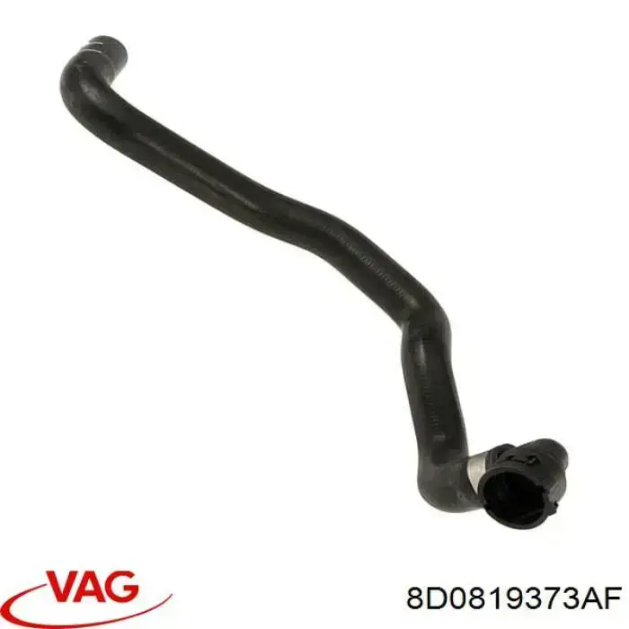 Шланг радіатора опалювача/пічки, обратка VAG 8D0819373AF ціна, від 8.33 USD