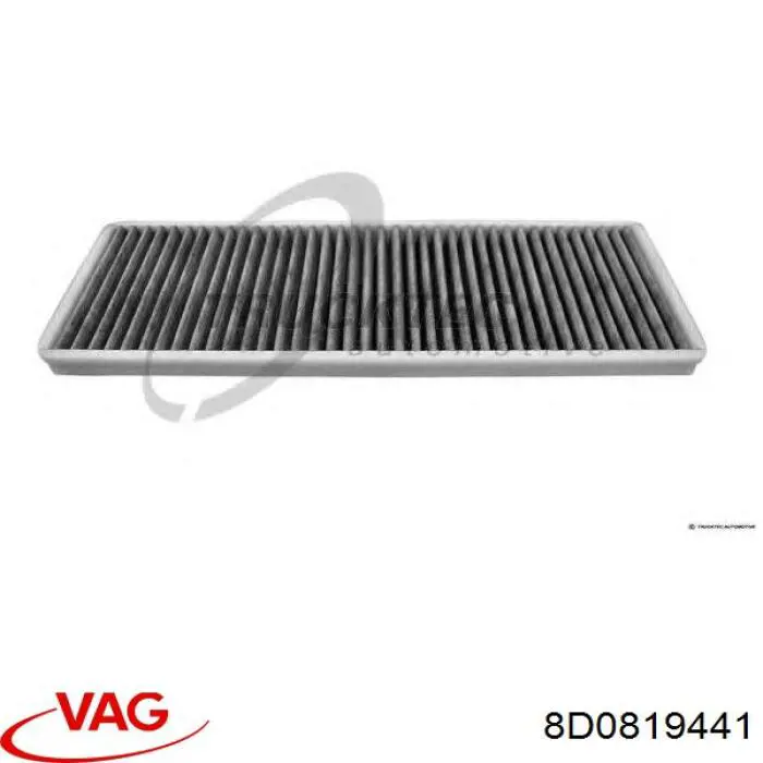Купити 8D0819441 VAG Фільтр салону вугільний